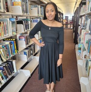 Vicky Vaughn Black Dress